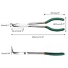 SPEEDWOX Long Reach Bent Nose Pliers 10 Inches 90 Degree