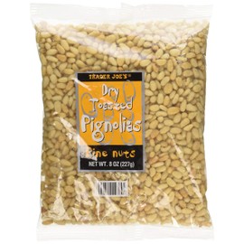 Trader Joe's Dry Toasted Pignolias - Pine Nuts 8 oz bag - SET OF 2
