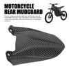 Motorcycle Rear Fenders, Carbon Fiber Pattern Mudguard Protector Compatible with
