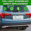 Bumper Light Compatible with Honda Pilot 2016 2017 2018 Back