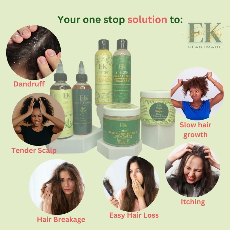 Chebe Strengthening & Nourishing Shampoo – With Rosemary, Cloves &