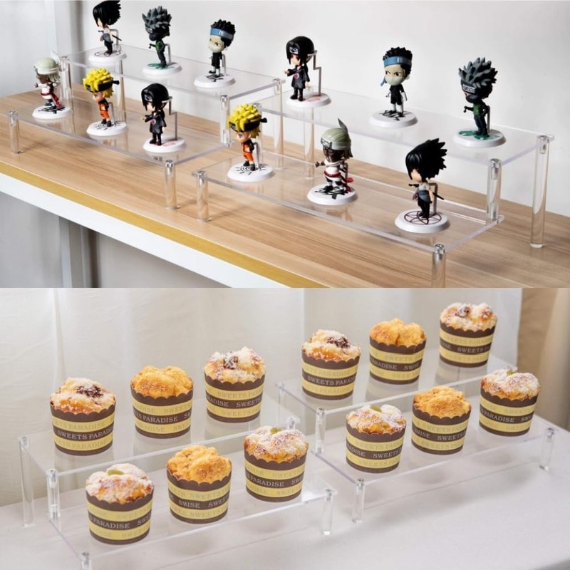 Acrylic Stand, 2-Tier, 11.8 inches (30 cm), Figure Stand, Display