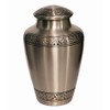 Athens Pewter Brass Cremation Urn for Human Ashes by Divinityurns