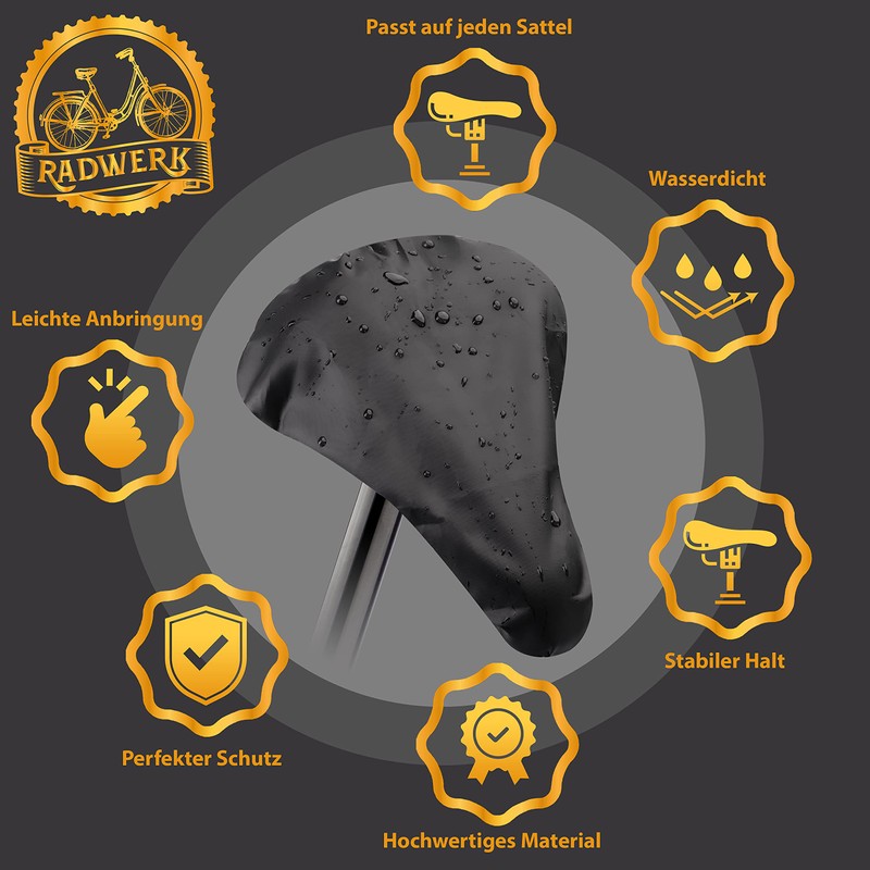 RADWERK® Saddle Cover (Set of 2) - Universal Fit for