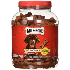 Milk-Bone Soft & Chewy Dog Snacks (Beef & Filet Mignon Recipe) 37oz