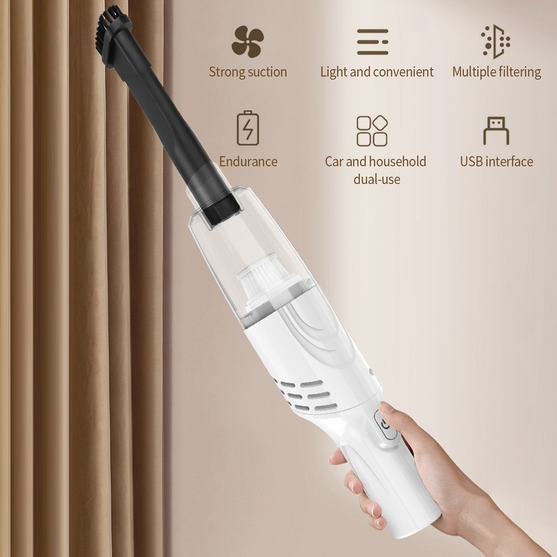 Car Vacuum Cleaner Cordless Handheld Car Vacuum Cleaner Powerful Suction