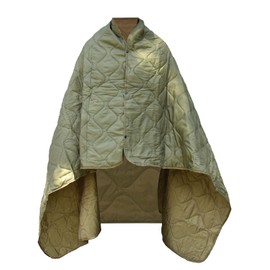 Tongcamo Poncho Liner Military Insulation Blanket Camo with Compression Carry Bag for Outdoors Hiking Jungle Hunting Gear