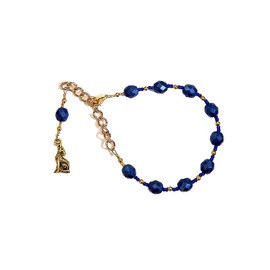 Skadhi Prayer Bead Bracelet: Norse Goddess of Winter, the Wilderness, Mountains, Skiing and Archery