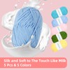 Katech Beginner Yarn for Crocheting and Knitting-Crochet Kit for Beginners