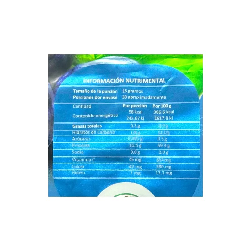 Colágeno Hidrolizado 500 G Sabor Blueberry Nolisan Blueberry