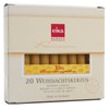 Eika Box of 20 Finest Beeswax Tree Candles Honey Yellow