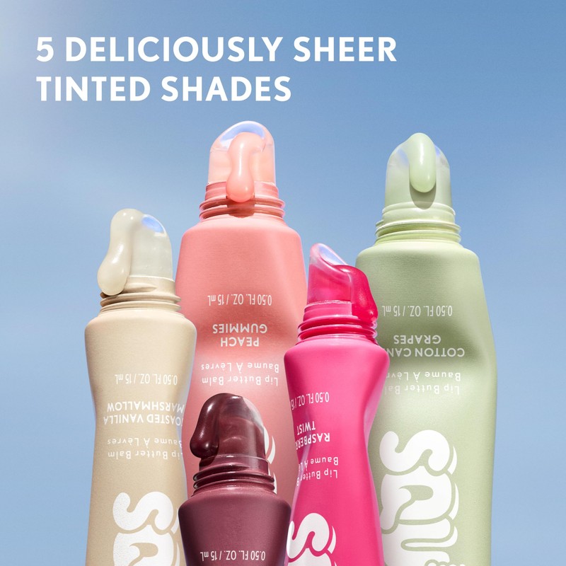 COVERGIRL Clean Fresh Squishy Glaze™ Lip Butter Balm, Flavored, Non-Sticky,