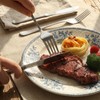 Xosjska 24 Pcs Stainless Steel Silverware Dinner Fork and Knife