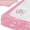 Yukkidds Cot Sheets 120x60 Fitted Cotbed Sheet 2 Pack Baby
