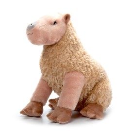 The Petting Zoo Capybara Stuffed Animal Plushie, Gifts for Kids, Wild Onez Wildlife Animals, Capybara Plush Toy, 20 inches