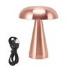 Mushroom Table Lamp Modern Minimalist Industrial Style 3 Color Dimmable