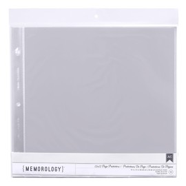 American Crafts Page Protectors Top-Loading 12"X12" 10/Pkg-(1) 12"X12" Pocket