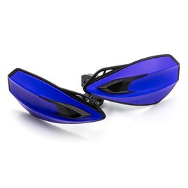 Motorbike Handguard 7/8 '' 22mm Handle Guard Shield Motorcycle Motocross Scooter Windproof Handlebar Handguard Protective Equipment (Blue)