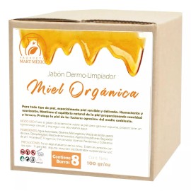 Productos Mart Mexico Jabón Barra De Miel & Glicerina (8pzas)