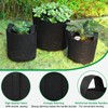 JERIA 12-Pack 20 Gallon, Vegetable/Flower/Plant Grow Bags, Aeration Fabric Pots
