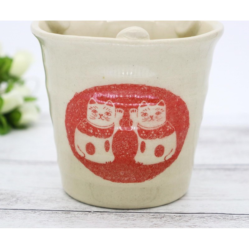 Craftsman House Tea Incense Burner Set Maneki Neko Made in