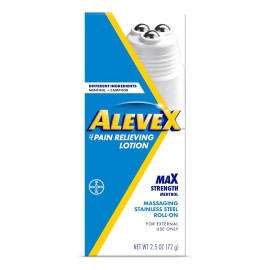 Aleve X Crema Para Alivio Del Dolor En Roll On Maxima Fuerza