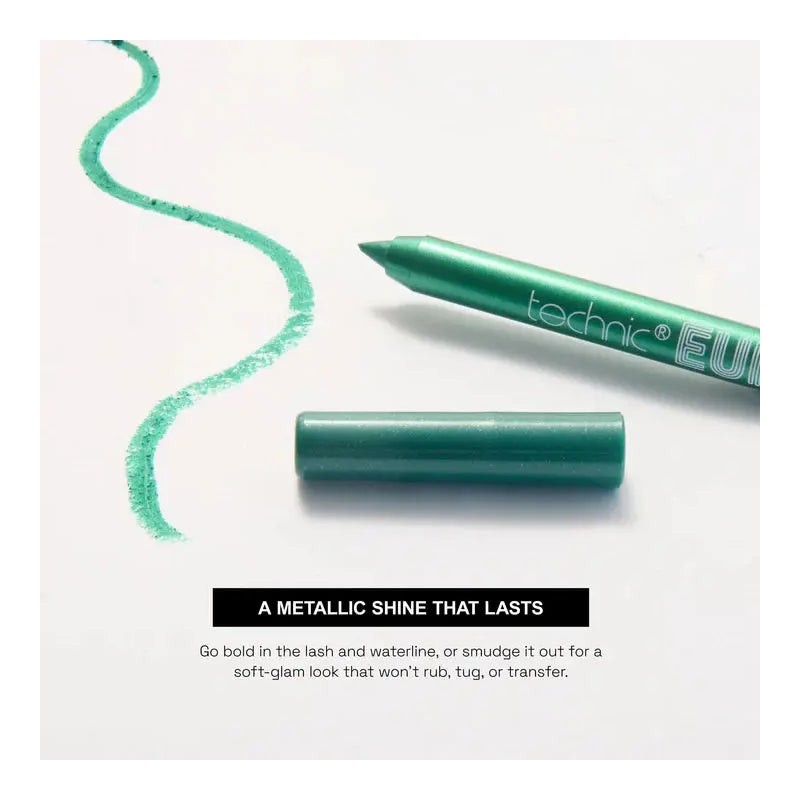 Technic Euphoria Gel Eyeliner Pencil Green