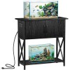 SEGAWE 29Gal Metal Frame Aquarium Stand Fish Tank Turtle Tank