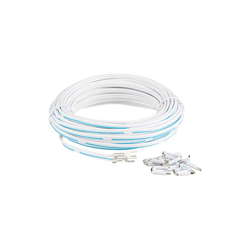Bell Wire 6 Pole 2 Cores, Exclusive 10 m White