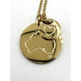 Statesman Ties Australia AUS Country Necklace Charm LDS Sister Missionary Mom Statesman Ties