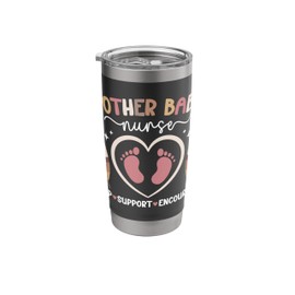 Boho Mother Baby Nurse Postpartum Nurse Mom Baby Nurse Stainless Steel Insulated Tumbler