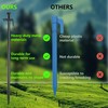 FANEAMADE Tree Stake Kit,Heavy Duty Steel Tree Straightening Kit,Tree Staking