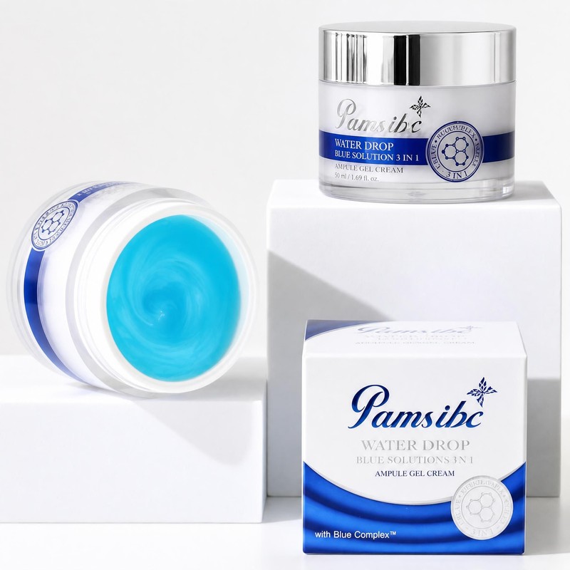 Tool Palms IBC Blue Solution Ampoule Gel Cream 50ml Redness