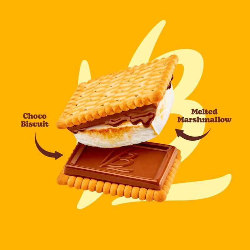 Bauducco Choco Biscuit S’mores Kit, 16.94 oz (Pack of 20)