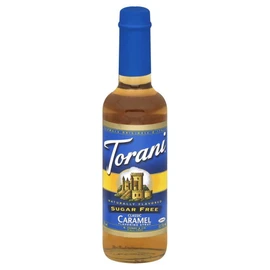 Torani Sugar Free Classic Caramel Syrup 12.7 oz