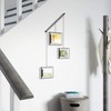 Umbra Exhibit Picture Frame Gallery Set, Adjustable Wall Collage Displays