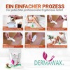Dermawax 400g Coconut Wax Beads - Hypoallergenic Multidirectional Hot Wax