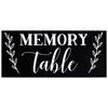 2 Card Sign Set for Funeral Memory Table, Please Share