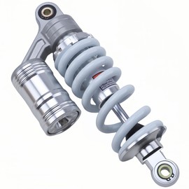 270mm 10.6in 800lbs Air Shock Absorber 11mm Spring Damper Shock Suspension Aluminum Alloy For 50cc 70cc 90cc 110cc 125cc Off Road Dirt Bike Pit Bike Motorcycle Parts