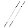 2pcs Brow Pencil Gray Eyebrow Makeup Pen Brush Stylish Eyebrow Tool for Travel