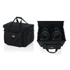Gator Cases Studio Monitor Tote Bag Holds (2) Powered Monitors