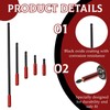 5 Pcs Magnetic Bit Holder for Impact Driver, 1/4" Hex