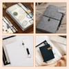 Pen Holder, nalaina 4 Pcs Notebook Leather Pen Holder Pen