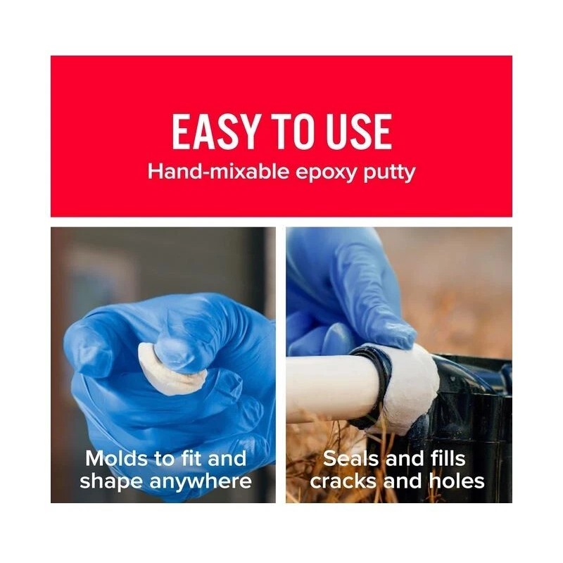 J-B Weld 8277 WaterWeld Epoxy Putty Stick - 2 oz.,