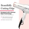 REVLON Infrared Hair Dryer with Diffuser - Ionic Blow Dryer,