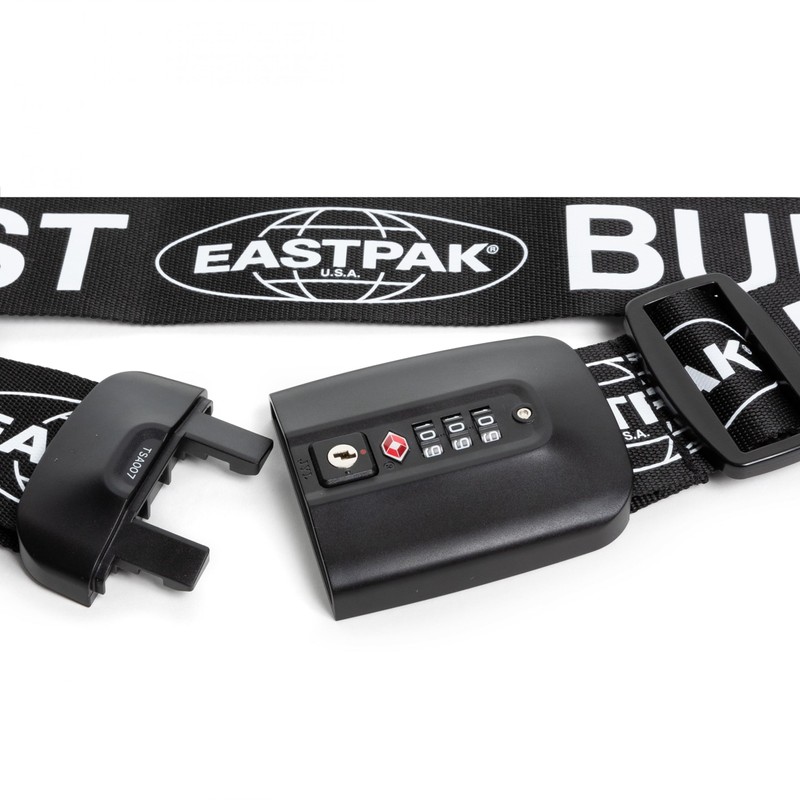 Eastpak Lockbelt Luggage Straps – Black, Black, N / A