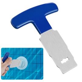 Feoang Pool Plug Removal Tool-Metal Eyeball Seat Removal Tool with Handle Grip Pool Spa Jet Removal Tool for Above Inground Pool Square Pool Drain Plug Removal Tool