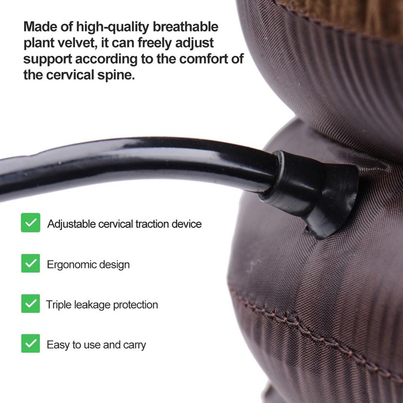 Cervical Neck Traction Device, Neck Support, Neck Massager, Neck Pull