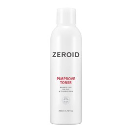 ZEROID | Pimprove Facial Toner | Skin Barrier with Hyaluronic Acid & Ceramide | pH Balanced Face Toner for Oily & Sensitive Skin | Korean Skincare | Facial Deep Hydrating | 6.76 fl oz (200ml)