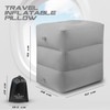 Footrest Footrest Foot Rest Height Cushion Travel Pillow for Train,
